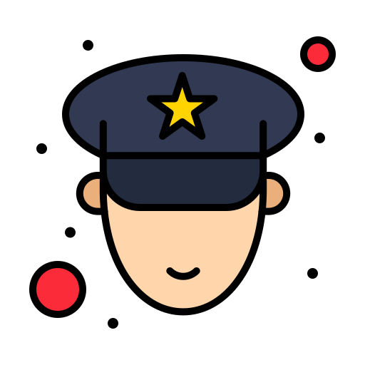 officier de police Icône gratuit officier de police Icône gratuit