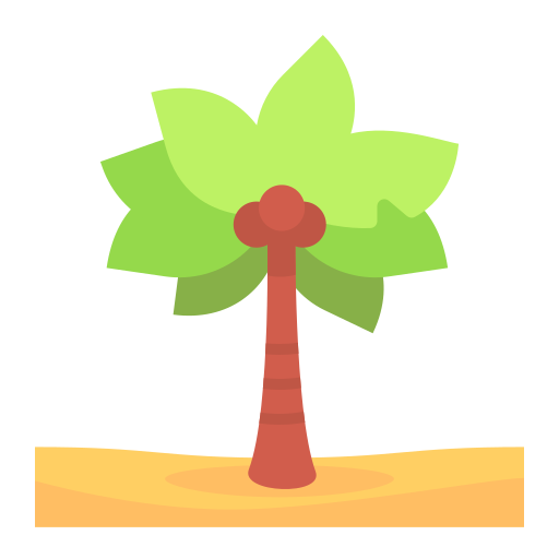 palmera icono gratis