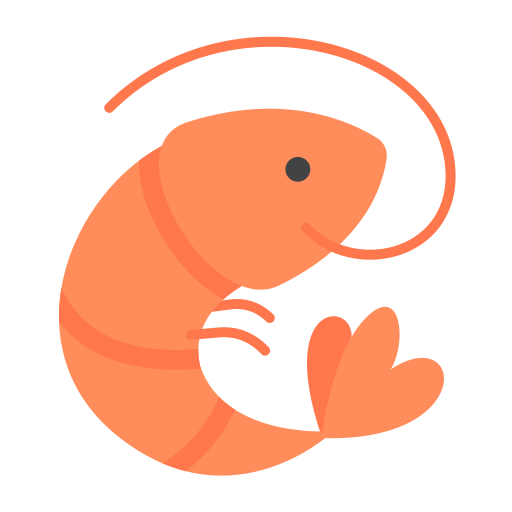 Креветка бесплатно иконка