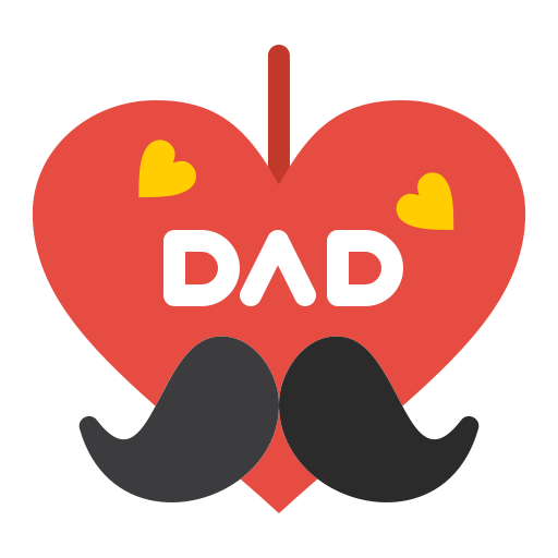 dia del padre icono gratis