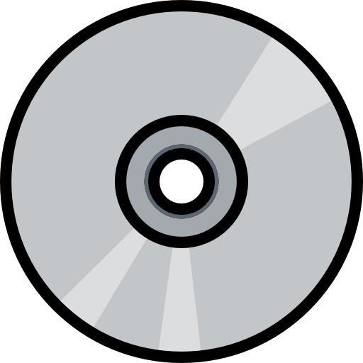 Compact disc Special Lineal color icon