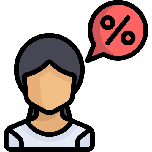 descuento icono gratis