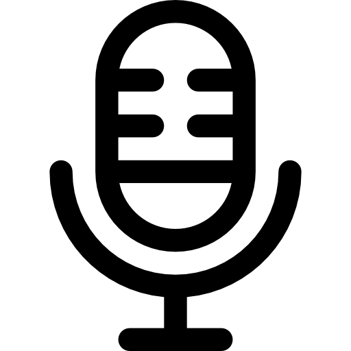 grabación de voz icono gratis