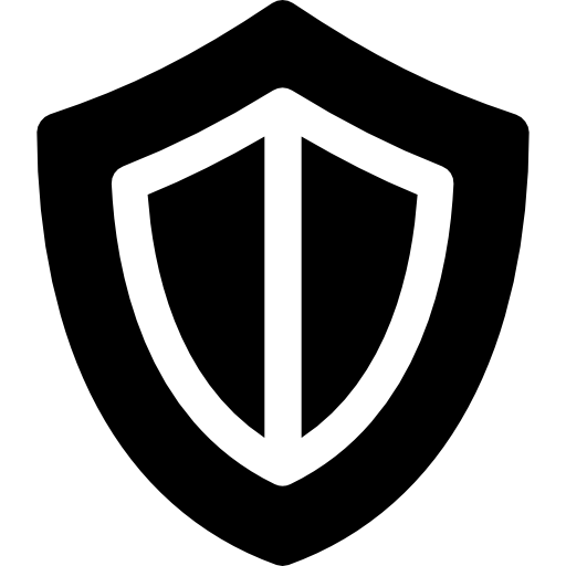 Shield Basic Rounded Filled icon