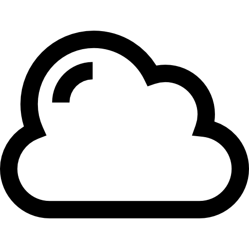 computación en la nube icono gratis