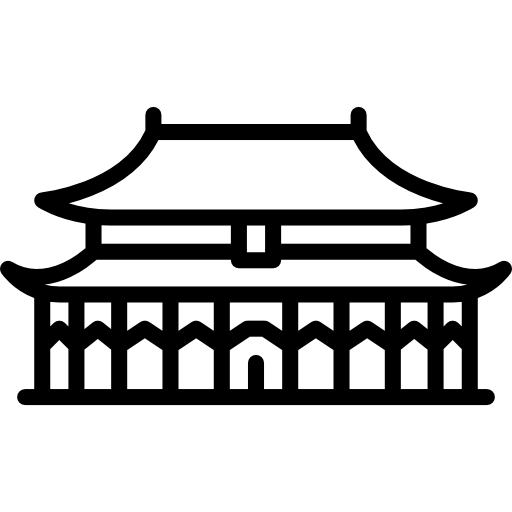 Forbidden city - Free monuments icons