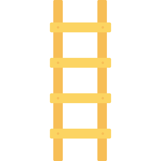 escalera icono gratis