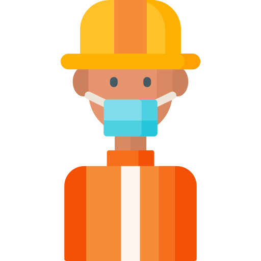 Worker Special Flat Icon