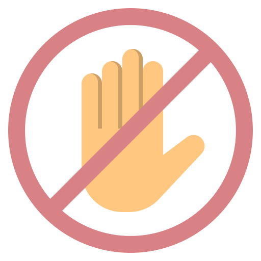 No touch Generic Flat icon