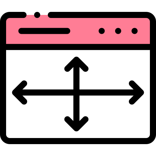 Width free icon