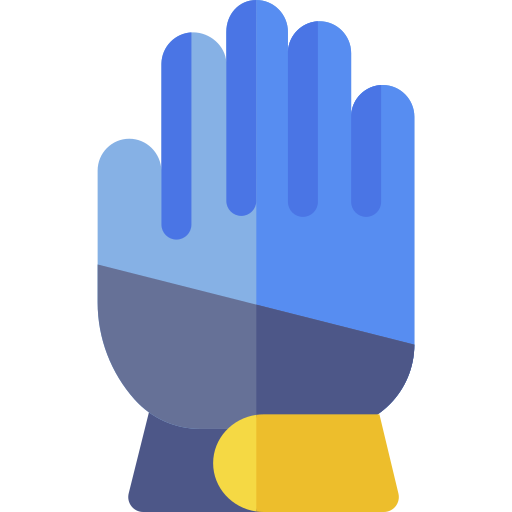 Basic Rounded Flat Glove icon