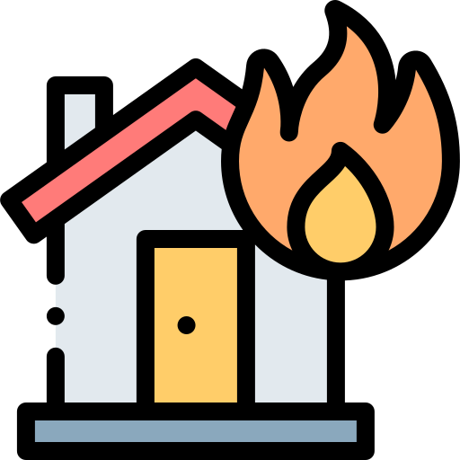 Fire Detailed Rounded Lineal color icon