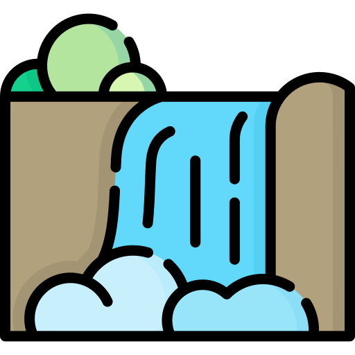 Waterfall - free icon