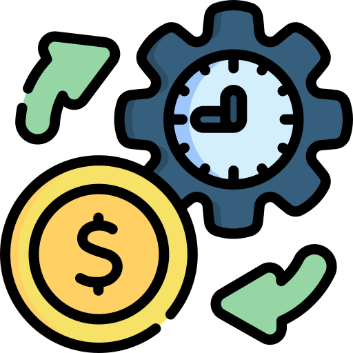 Time is money free icon Time is money free icon