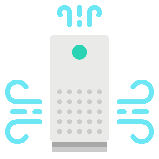 purificador de aire icono gratis