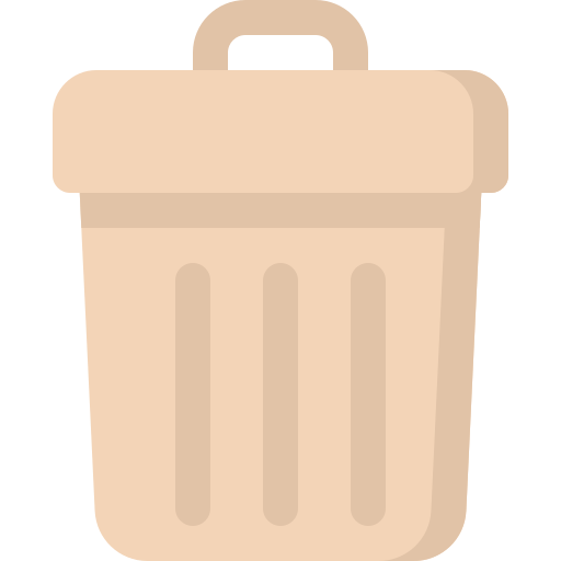 Trash free icon Trash free icon
