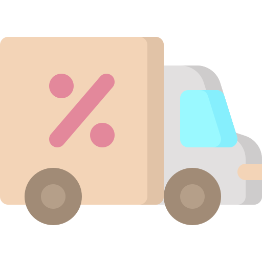 Delivery free icon
