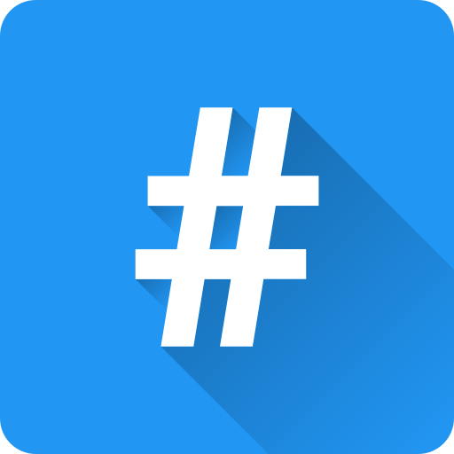 Hashtag free icon