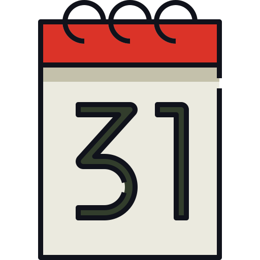 calendarios icono gratis