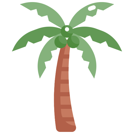 Coconut tree Generic Flat icon