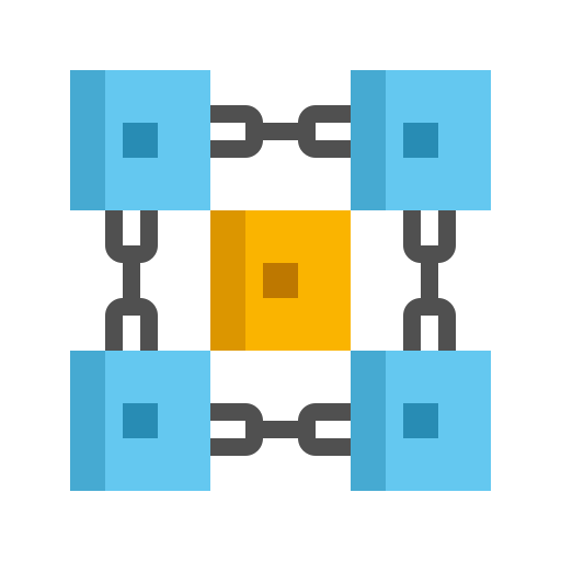 Blockchain Flaticons Flat Icon