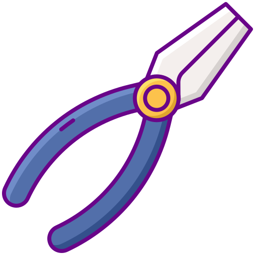 Pliers Flaticons Lineal Color icon