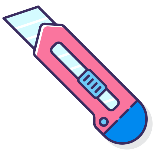 cortador icono gratis