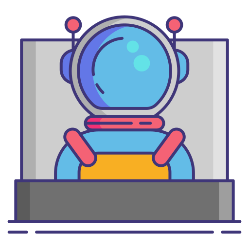 astronauta icono gratis