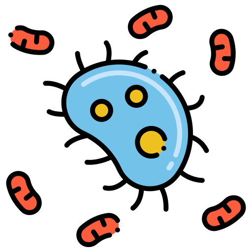 Bacteria Flaticons Lineal Color Icon