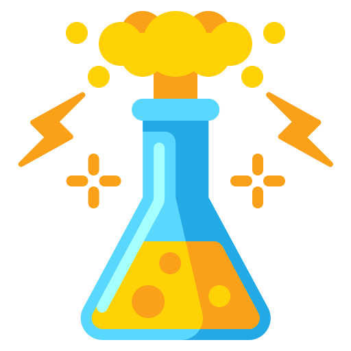 chemical reaction clipart