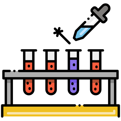 tubos de ensayo icono gratis