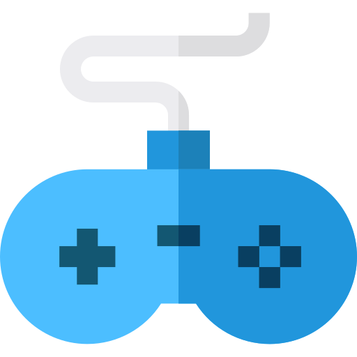 Gamepad Basic Straight Flat Icon