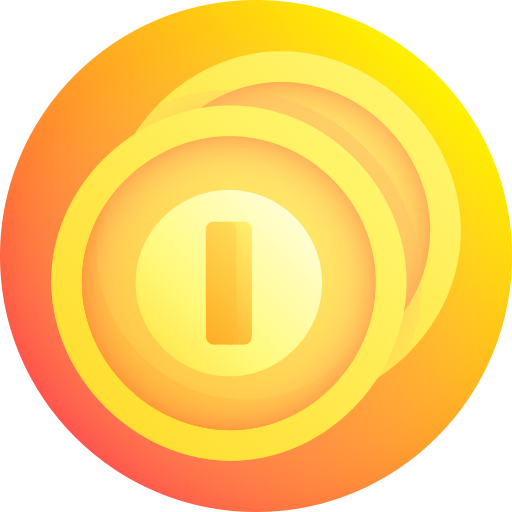 monedas icono gratis