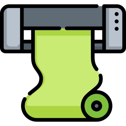 impresión textil icono gratis