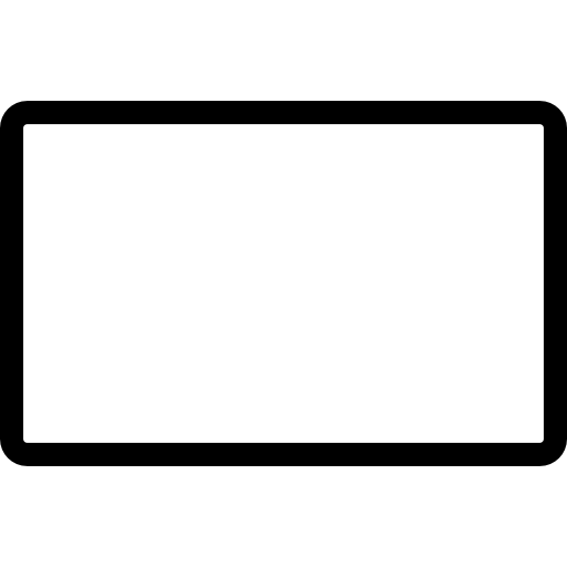 black rectangle outline transparent