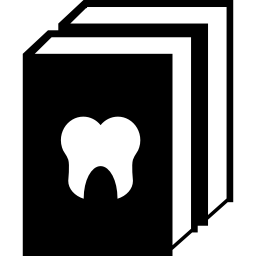 libros de orientación para dentistas icono gratis