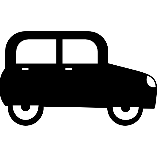classic cars side view icon