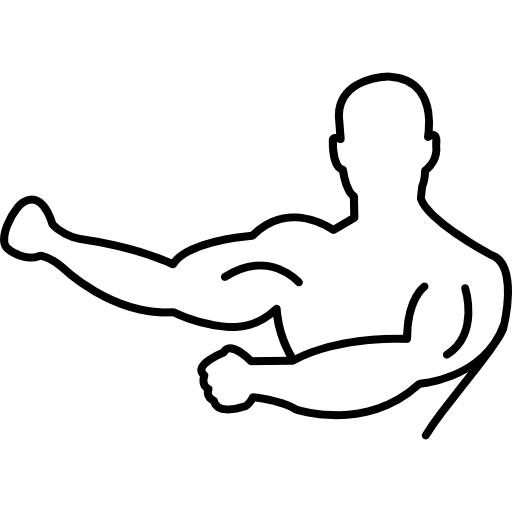 human muscle man clip art