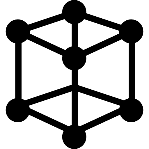 cube molecule free icon