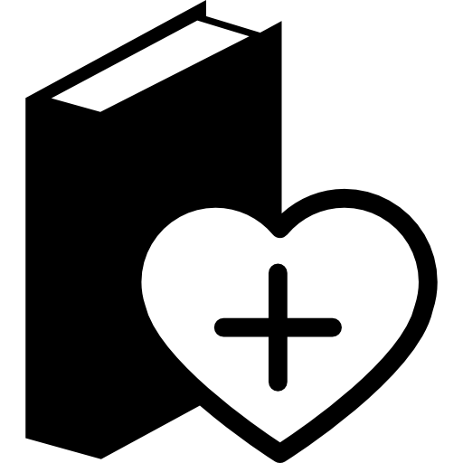 ein herz neben dem buch kostenlos Icon ein herz neben dem buch kostenlos Icon