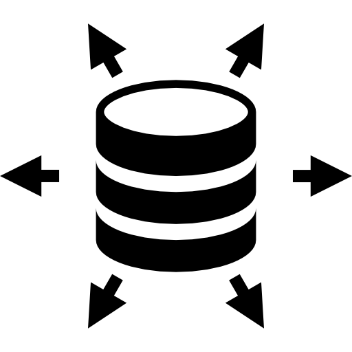 las monedas se apilan con flechas en diferentes direcciones. icono gratis