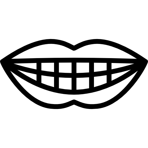 sorriso logotipo, boca boca dente ilustração, expressão criativa sorriso,  branco, rosto, pessoas png