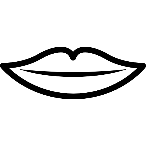 lips outline png