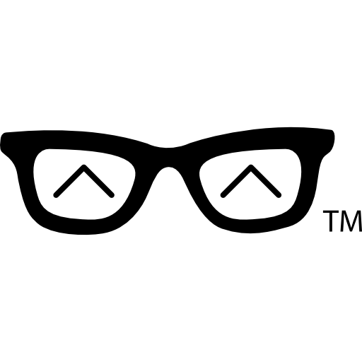 gafas con diseño de careta icono gratis