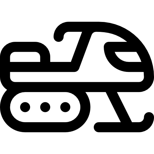 Snowmobile - Free transport icons