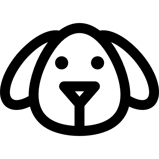 perro icono gratis