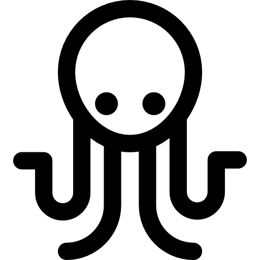 pulpo icono gratis