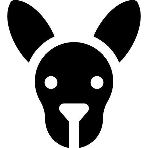 kangaroo clipart png of a dog