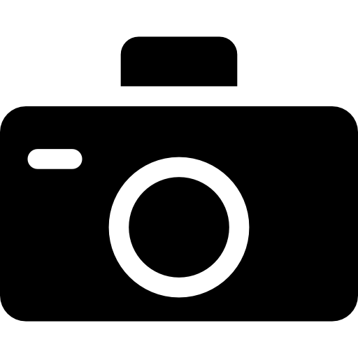 Photo camera Basic Rounded Filled icon