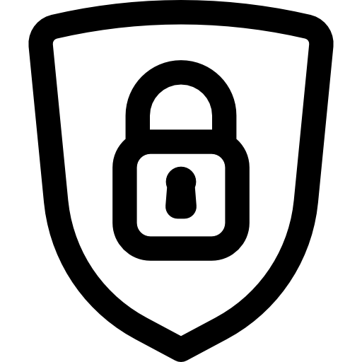 Security Basic Rounded Lineal icon